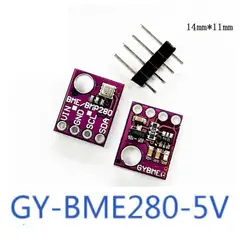 GENERICO - Módulo Sensor GY-BME280 5V – Temperatura, Humedad y Presión Atmosférica para Arduino, ESP32 y Raspberry Pi