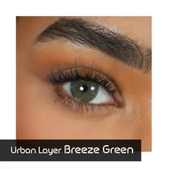 URBAN LAYER - Lentes de contacto UL Breeze Green
