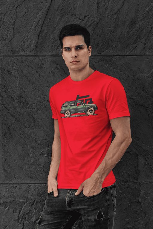 Camiseta de Hombre 4Runner de Camioneta Polo Toyot Algodon