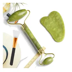 RYBIU IMPORT - Pack2 Masajeador Relajante de Dama Verde Y+Regalo Stickers