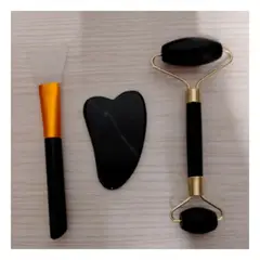 RYBIU IMPORT - Pack2 Masajeador Relajante de Dama Negro Y+Regalo Stickers