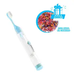RYBIU IMPORT - Set Dinamico de Higiene Dental Azul Y+Ligas de Regalo