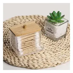 RYBIU IMPORT - Pack12 Contenedor y Duradero para Hisopos para Hisopos