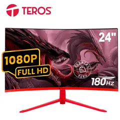 TEROS - Monitor Curvo TE-2473G 238 FHD VA 180Hz 1ms HDMI DP FreeSync