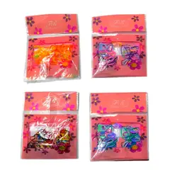 RYBIU IMPORT - Paquete de Ligas Multicolor para el Cabello 25mm