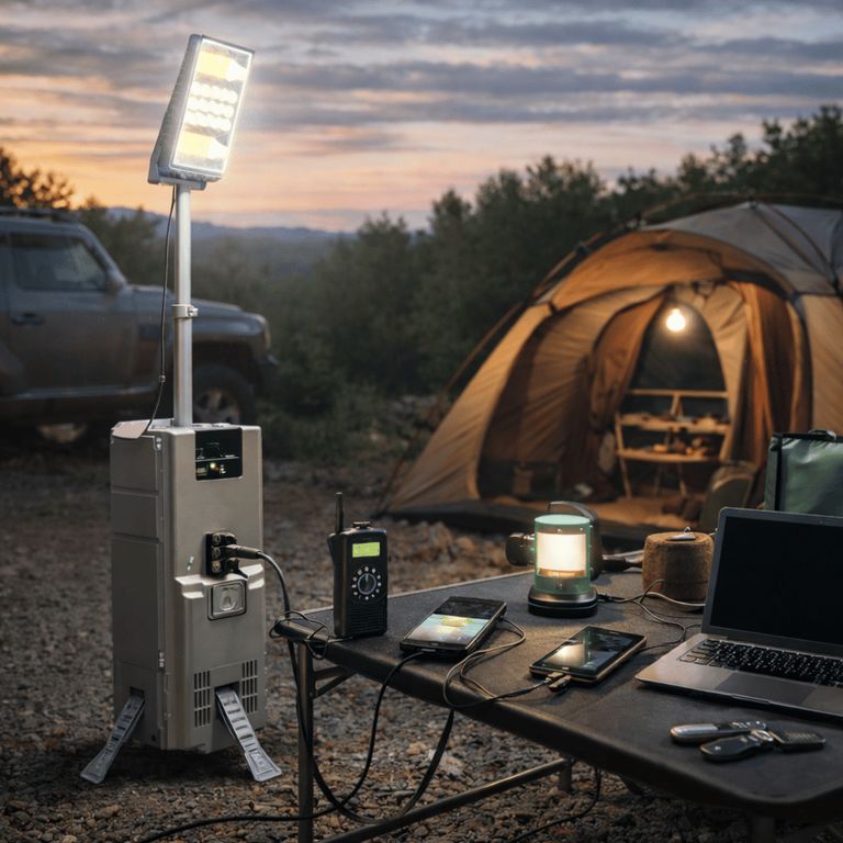 Estación de Energía Portátil Incl Lampara 1000Wh salida hasta 1000W S10