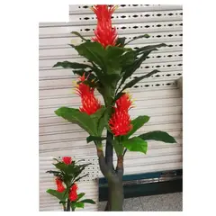 GENERICO - PLANTA DE FLOR ARTIFICIAL CON FRUTO DECORATIVO