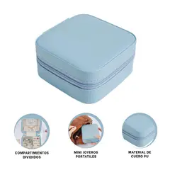 RYBIU IMPORT - Pack6 Cajita de Collares para Damas en Color Azul