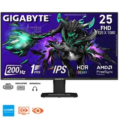 GIGABYTE - Monitor Gaming GS25F2 245 FHD 200Hz 1ms FreeSync