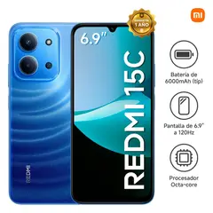 XIAOMI - REDMI 15C 8+8GB+256GB - AZUL ENTREGA INMEDIATA