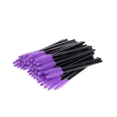 RYBIU IMPORT - Cepillo Pequeño para Cejas de Maquillaje de Color Morado