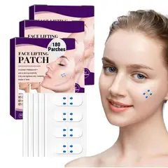 BEAUTIFUL - LIFTING FACIAL PARCHES 180 UND INVISIBLE TENSORES ANTIEDAD X 3 CAJAS
