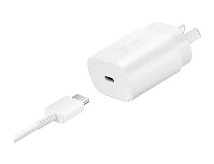Cargador 25W USB C de Carga Rápida Original - BLANCO
