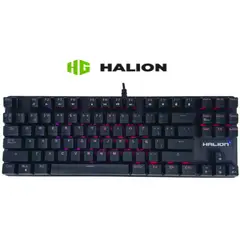 HALION - Teclado Mecanico USB CLIPPER HA-KG848
