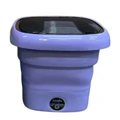 GENERICO - MINI LAVADORA PORTATIL PLEGABLE CON CENTRIFUGADO