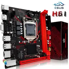 GENERICO - PLACA MADRE H61 ZSUS LGA 1155 PARA INTEL 2DA Y 3RA GENERACION