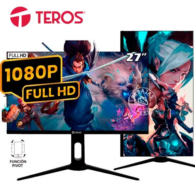 Monitor Gaming TE-2752G 27 FHD IPS 165Hz 1ms FreeSync HDMI DP