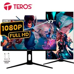 TEROS - Monitor Gaming TE-2752G 27 FHD IPS 165Hz 1ms FreeSync HDMI DP