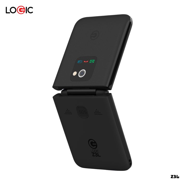 CELULAR BASICO Z3L 4G DUAL SIM - NEGRO