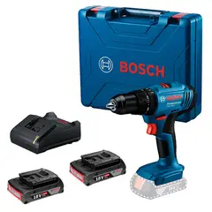BOSCH - Taladro Percutor GSB 183 LI 18V + 2 Batería y Cargador