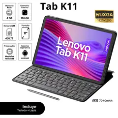 LENOVO - Tablet Tab K11 Mediatek Helio G88 8GB + 128GB 11 WUXGA 90Hz