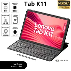 LENOVO - Tablet Tab K11 Mediatek Helio G88 8GB + 128GB 11 WUXGA 90Hz