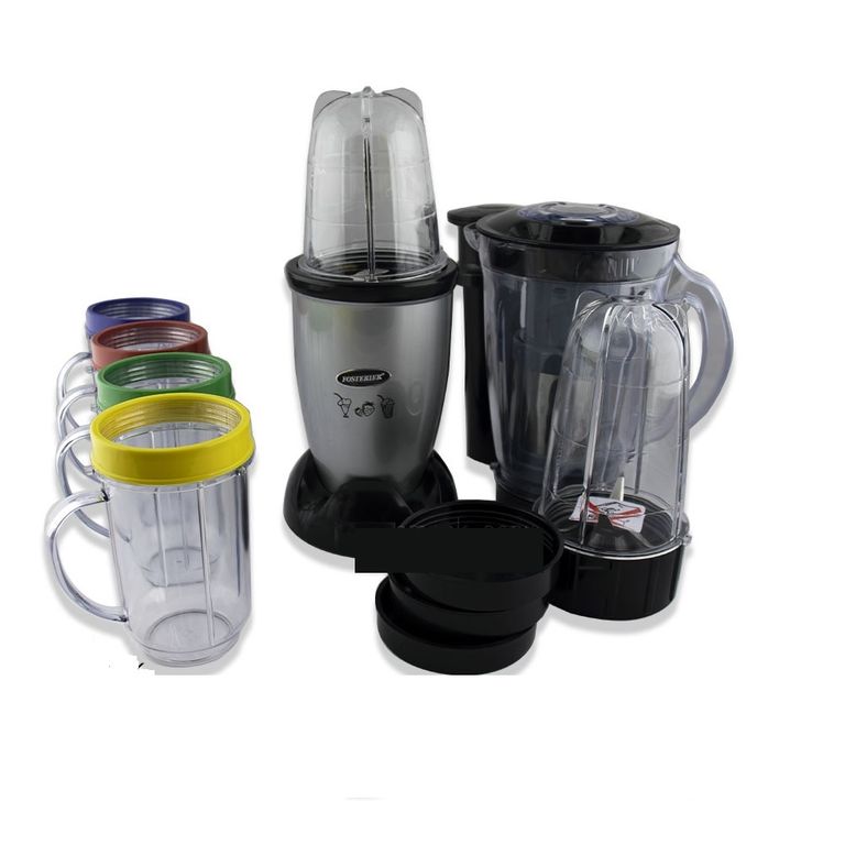 Licuadora Extractor Mr magic 21 piezas 700 watts Gris 3 en 1 Aleman