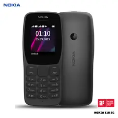 NOKIA - CELULAR BASICO 110 2G DUAL SIM - NEGRO