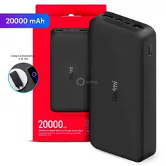 XIAOMI - Cargador Portátil 20000Mah Fast Charger Negro