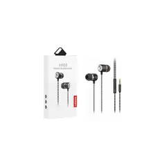 LENOVO - Audífonos H103 In-Ear con Micrófono Negro
