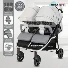 BABY - Coche Cuna Mellicero «SEVILLA» Edición Limitada Gray