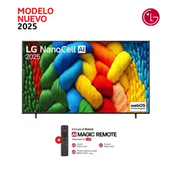 LG - Televisor Smart 4K 55 NanoCell 55NANO80ASA