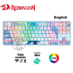 REDRAGON - STARD BLADE K707AK Teclado Mecánico Wireless RGB Anime