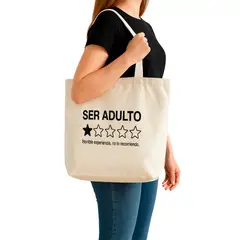 GENERICO - Tote Bag Algodón Tocuyo Reutilizable