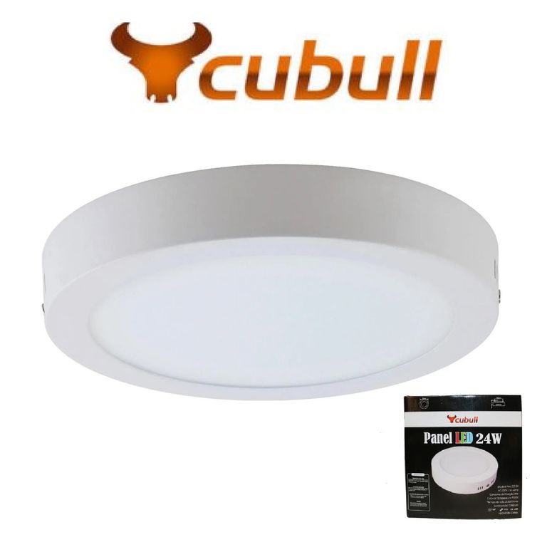 PANEL LED CIRCULAR REDONDO 24W ADOSABLE SOBREPUESTO LBLANCA