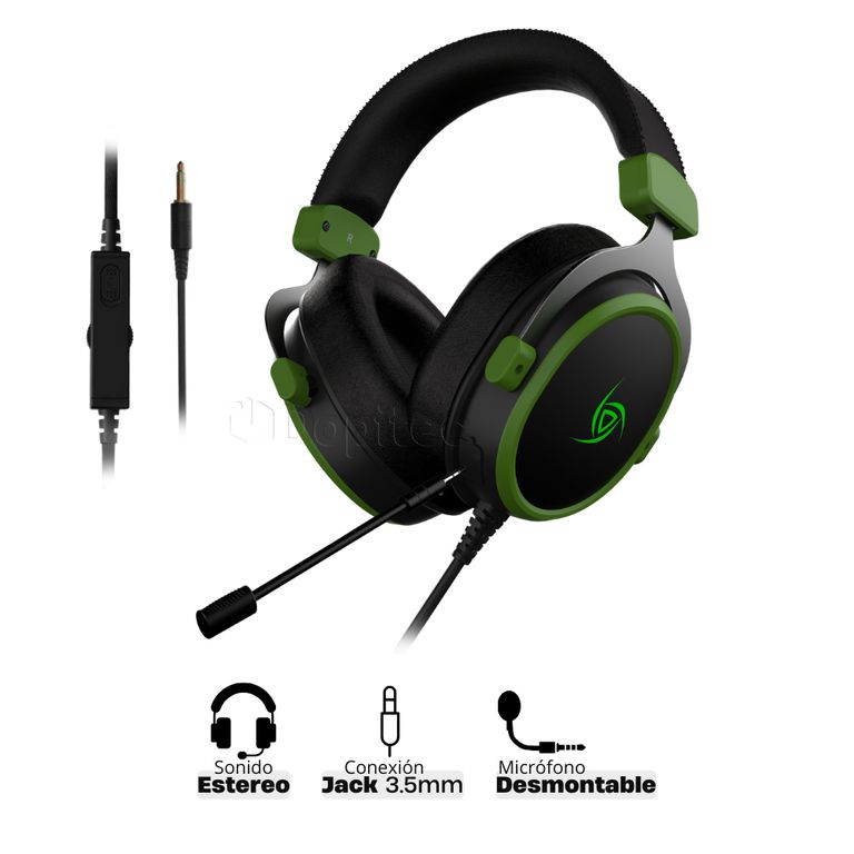 Audifono Gamer Singularity Z Negro Stereo