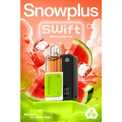 VAPE - SNOWPLUS SWIFT 12K Puffs KIT / SANDIA FRESCA