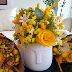 CHAPA ESA FLOR - Arreglo Mi niña bonita flores amarillas