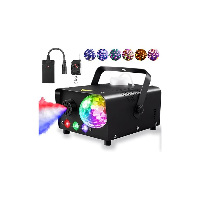Maquina De Humo Astro Luces Led Rgb Para Dj Escenario Fiesta