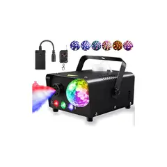 GENERICO - Maquina De Humo Astro Luces Led Rgb Para Dj Escenario Fiesta