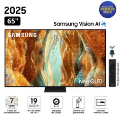 SAMSUNG - Televisor 65" Neo Qled 4k Vision Ai Smart TV QN65QN70F - Nuevo 2025