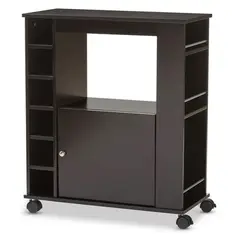 MUEBLES CRISOSTOMO - Bar Vinero de Melamina Wengue 76cm