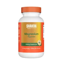 GENERICO - Shakra Magnesio Glicinato Magnesium Glyicinate 120 Capsulas