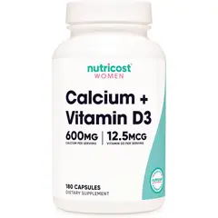 NUTRICOST - Calcio Y Vitamina D3 Para Mujer