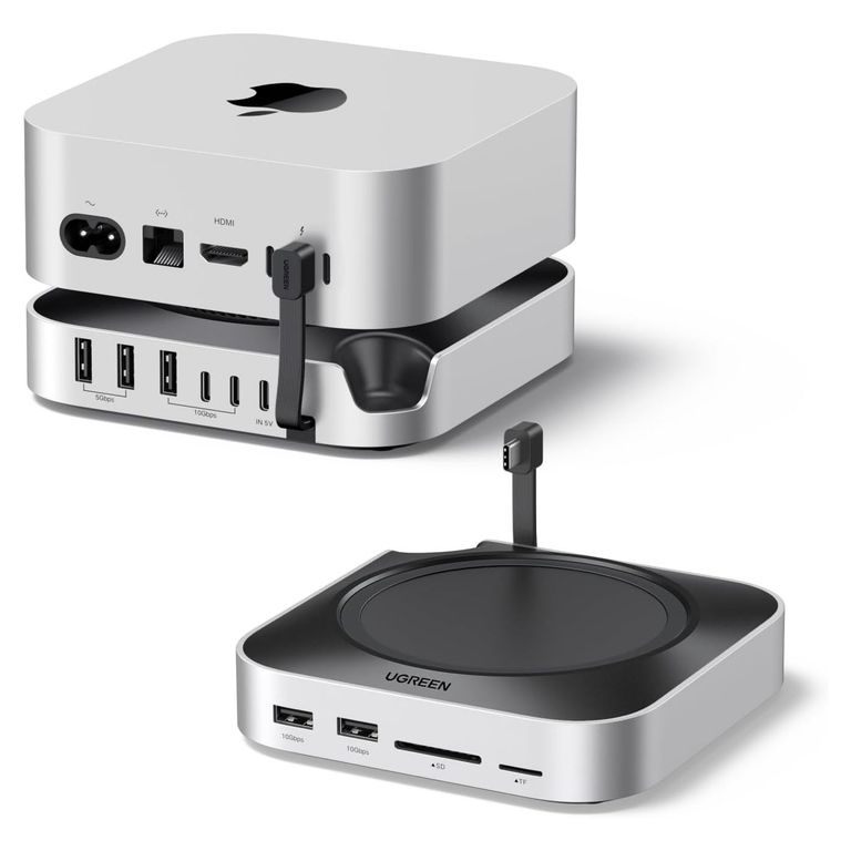 Docking Mac mini M4 USB-C 11 en 1 SSD NVMe 10Gbps CM841 - 65487