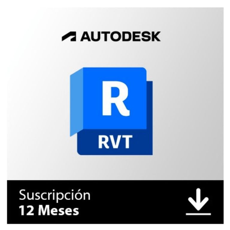 Licencia Autodesk Revit EDU digital, 1 año, 1 usuario, licencia vinculada a correo