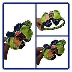 GENERICO - Vincha Escolar Niña VERDE-GENERICO