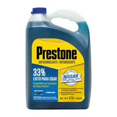 PRESTONE - Refrigerante anticongelante Nissan al 33% azul 1 gln.