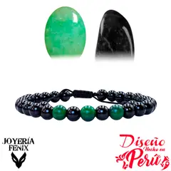 JOYERIA FENIX - Pulsera Turmalina Protectora - Joyería Fénix