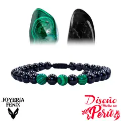 JOYERIA FENIX - Pulsera Turmalina Protectora - Joyería Fénix